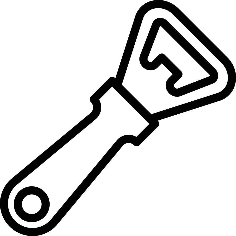 Vector Design Bottle Opener Icon Style