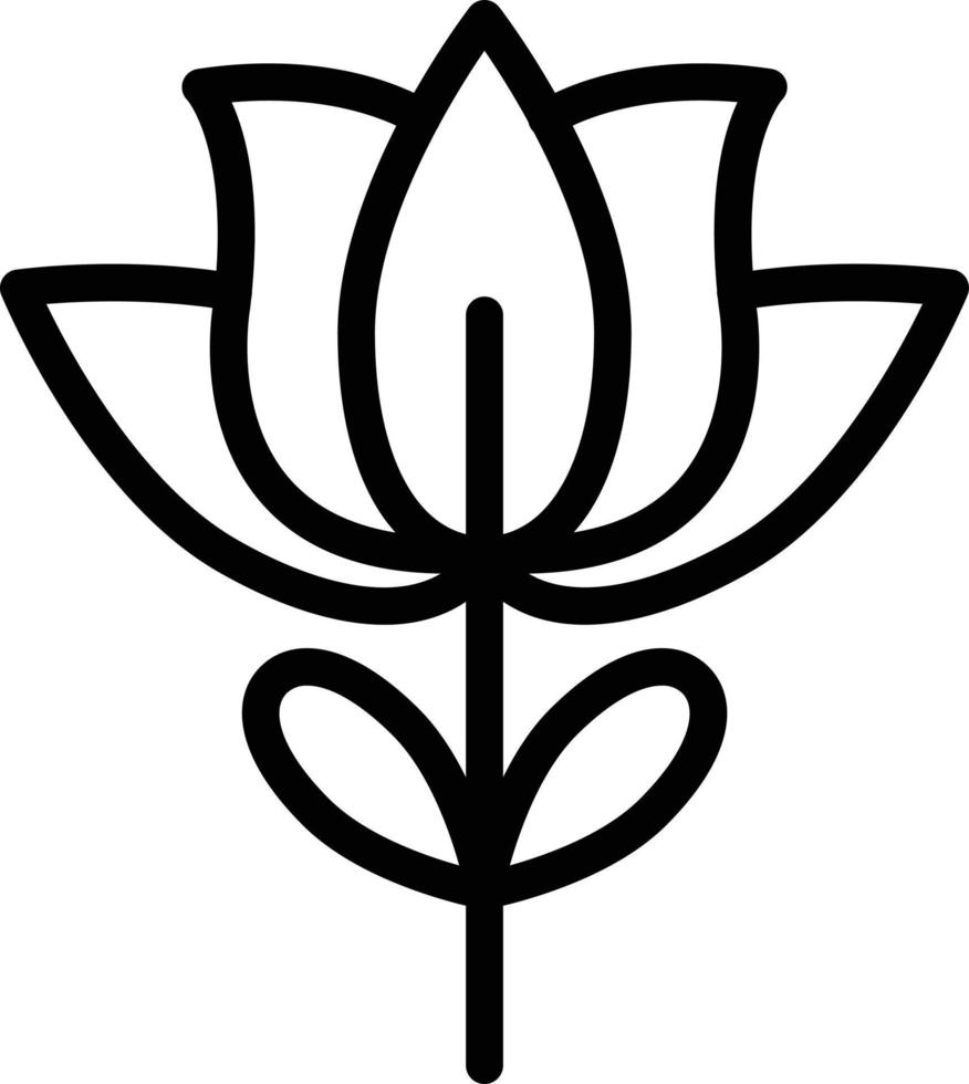 Vector Design Tulip Icon Style