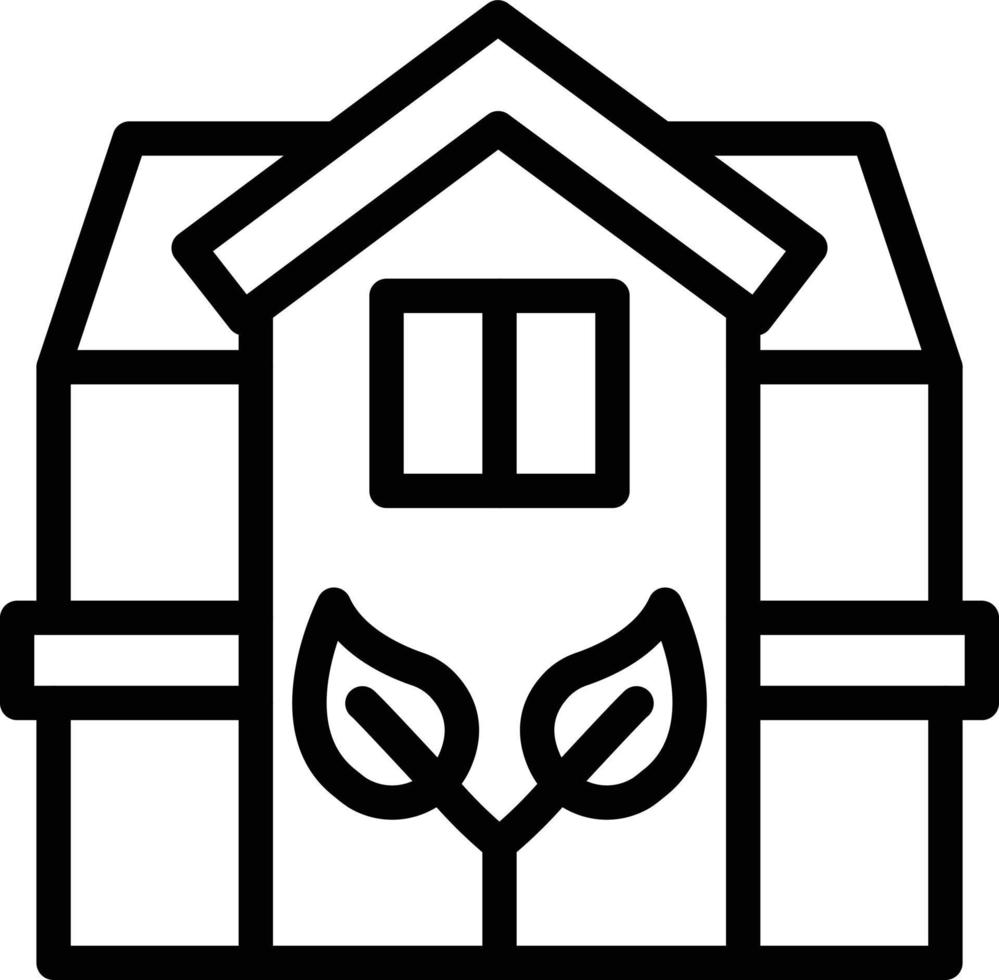 Vector Design Eco House Icon Style
