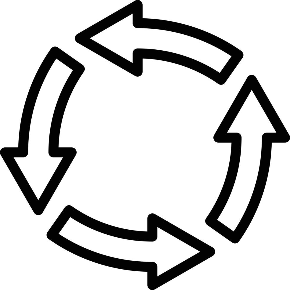 Vector Design Rotation Icon Style