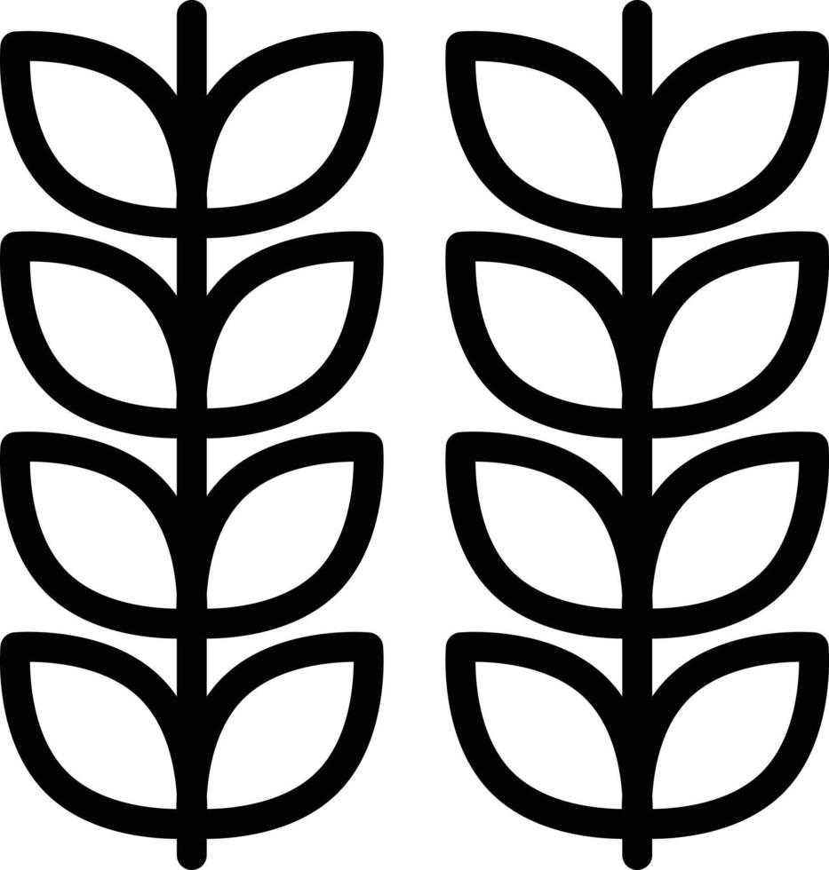 Vector Design Barley Icon Style