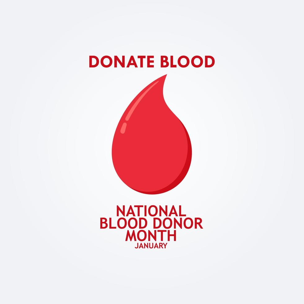 World blood donor day. Vector illustration of Donate blood concept