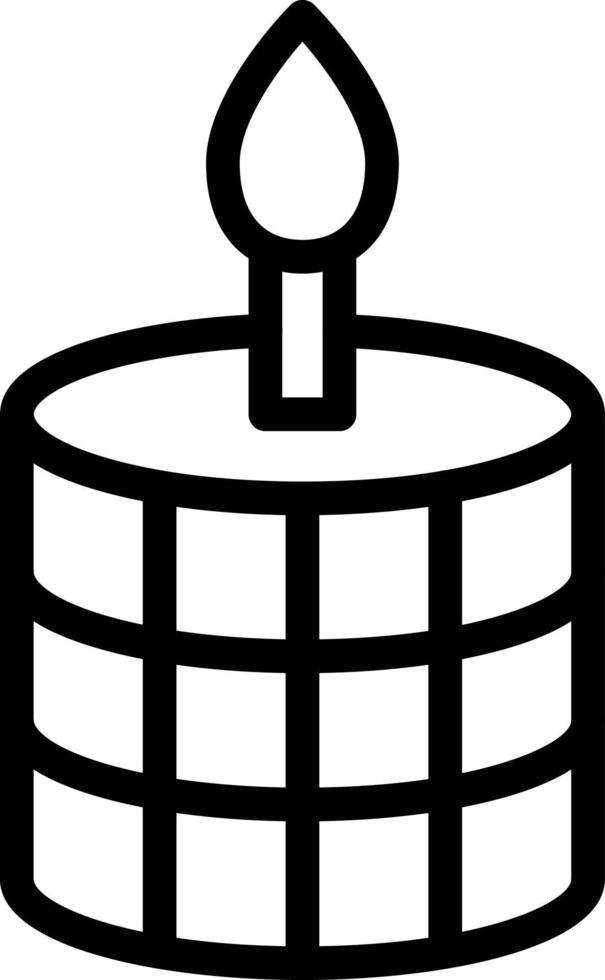 Vector Design Scented Candle Icon Style