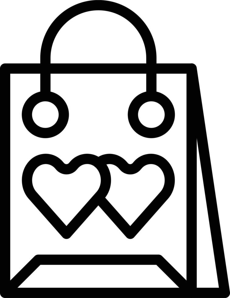 Vector Design Gift Bag Icon Style