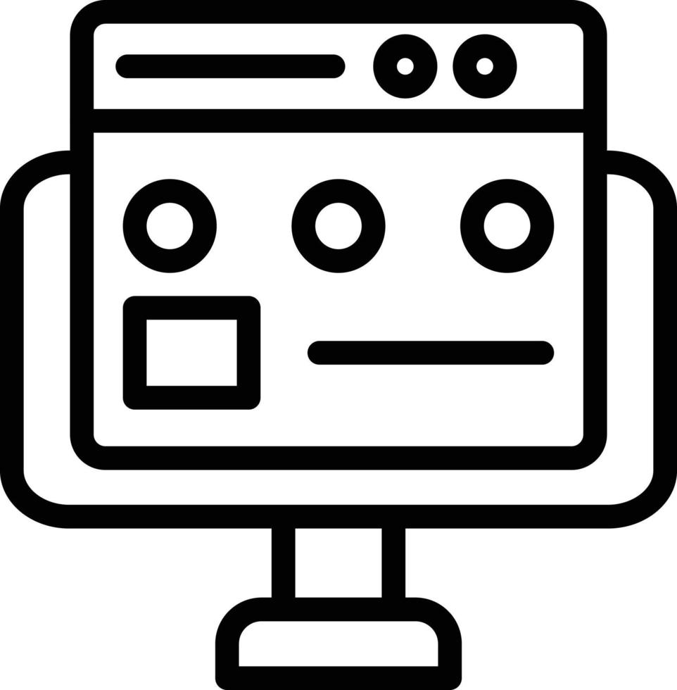 Vector Design Landing Page Icon Style