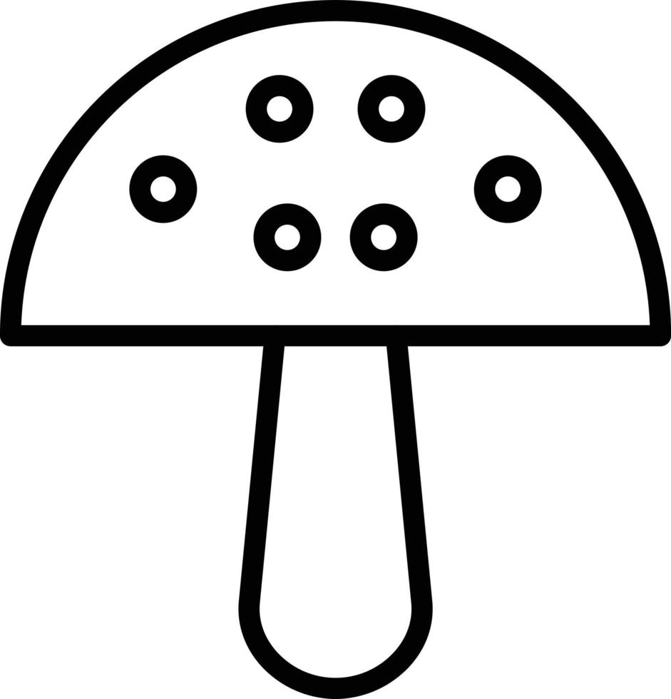 Vector Design Mushroom Icon Style