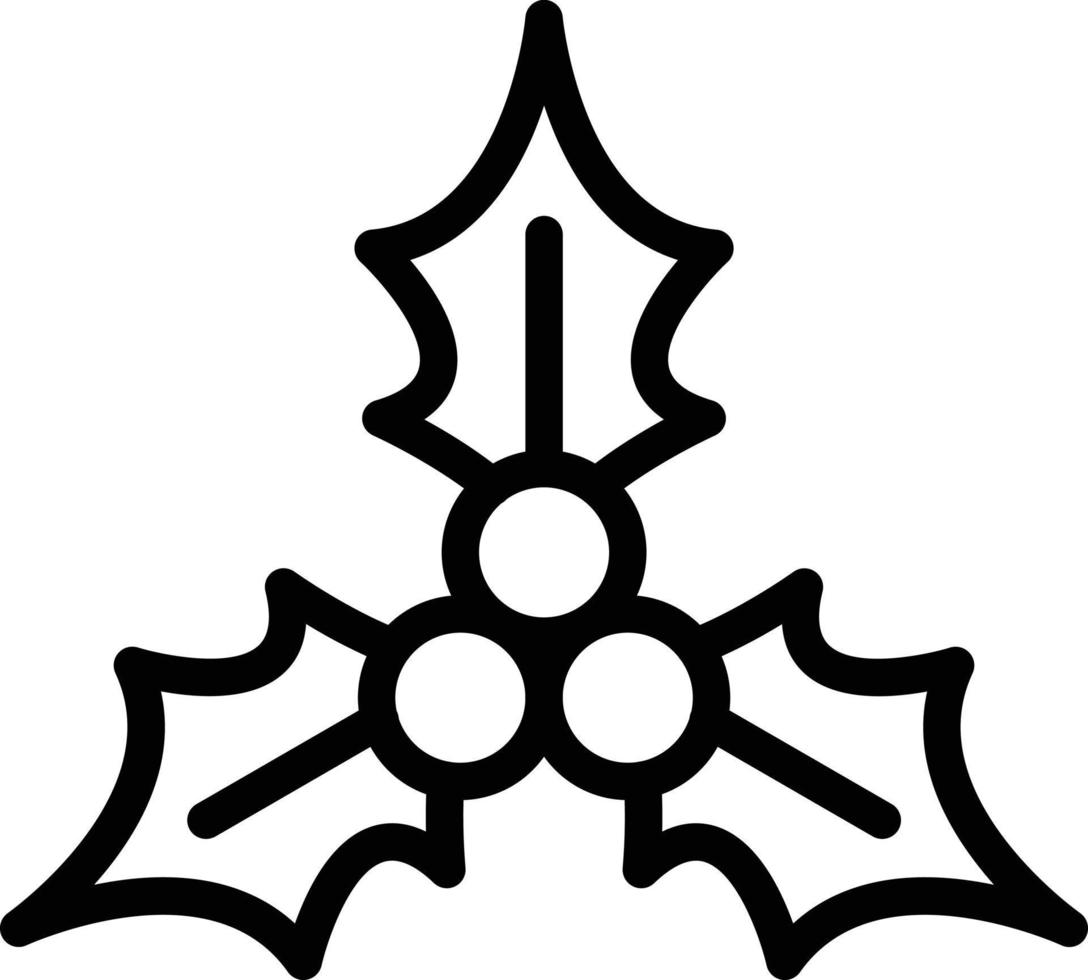 Vector Design Mistletoe Icon Style