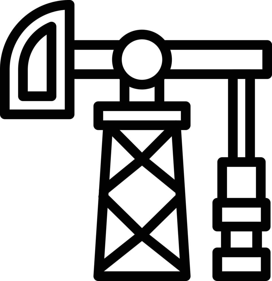 Vector Design Derrick Icon Style 22231023 Vector Art at Vecteezy