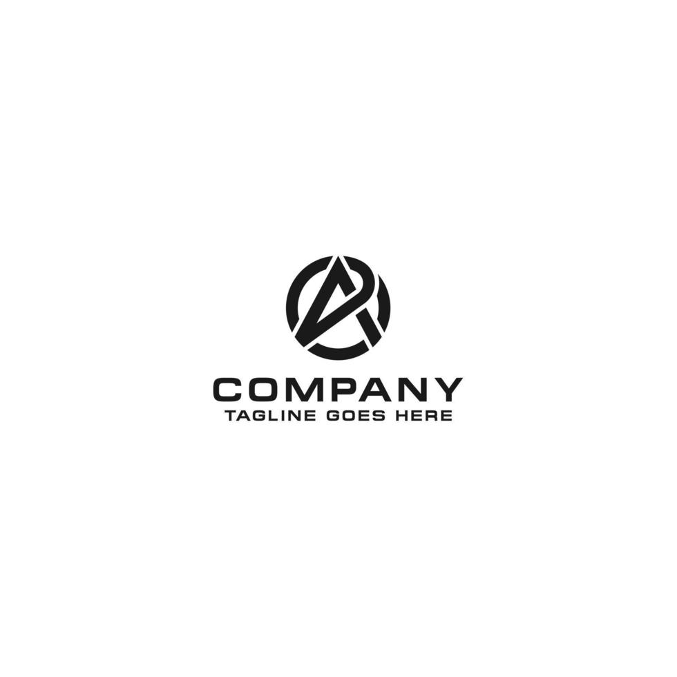 Initial letter A logo vector design template