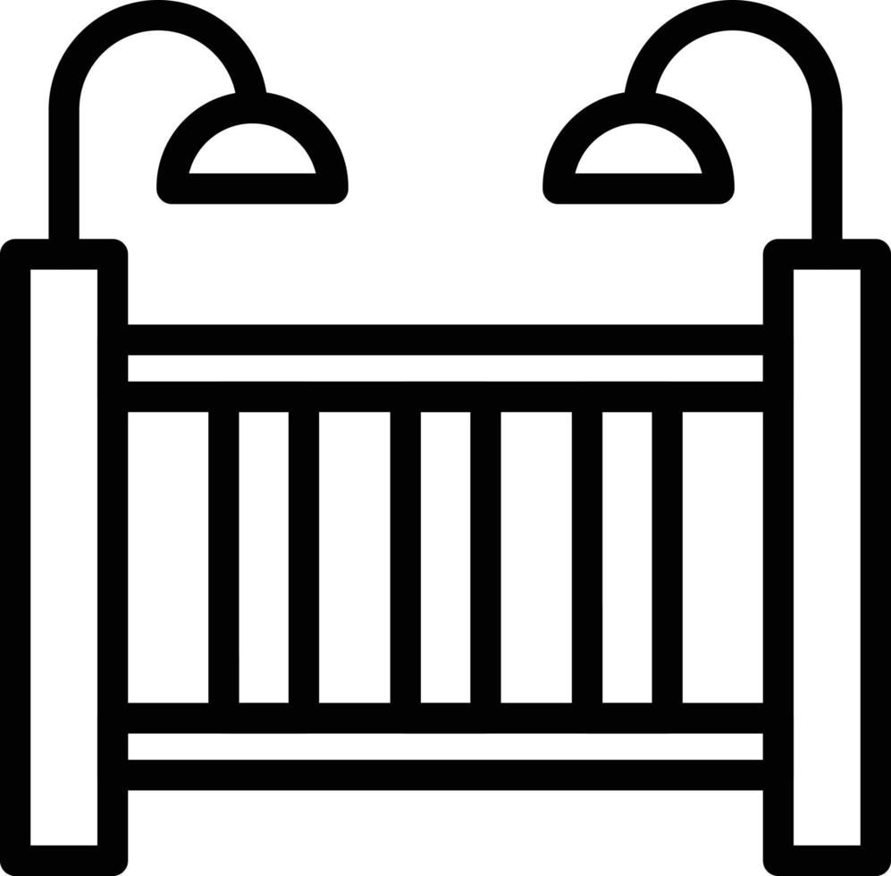 Vector Design Crib Icon Style
