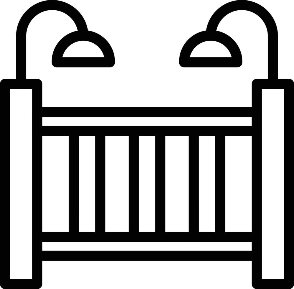 Vector Design Crib Icon Style