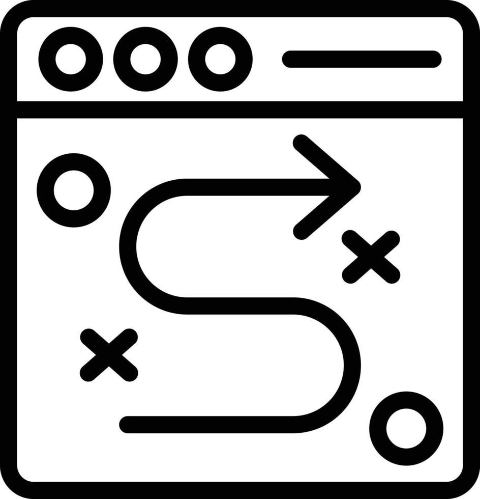 Vector Design Digital Strategy Icon Style