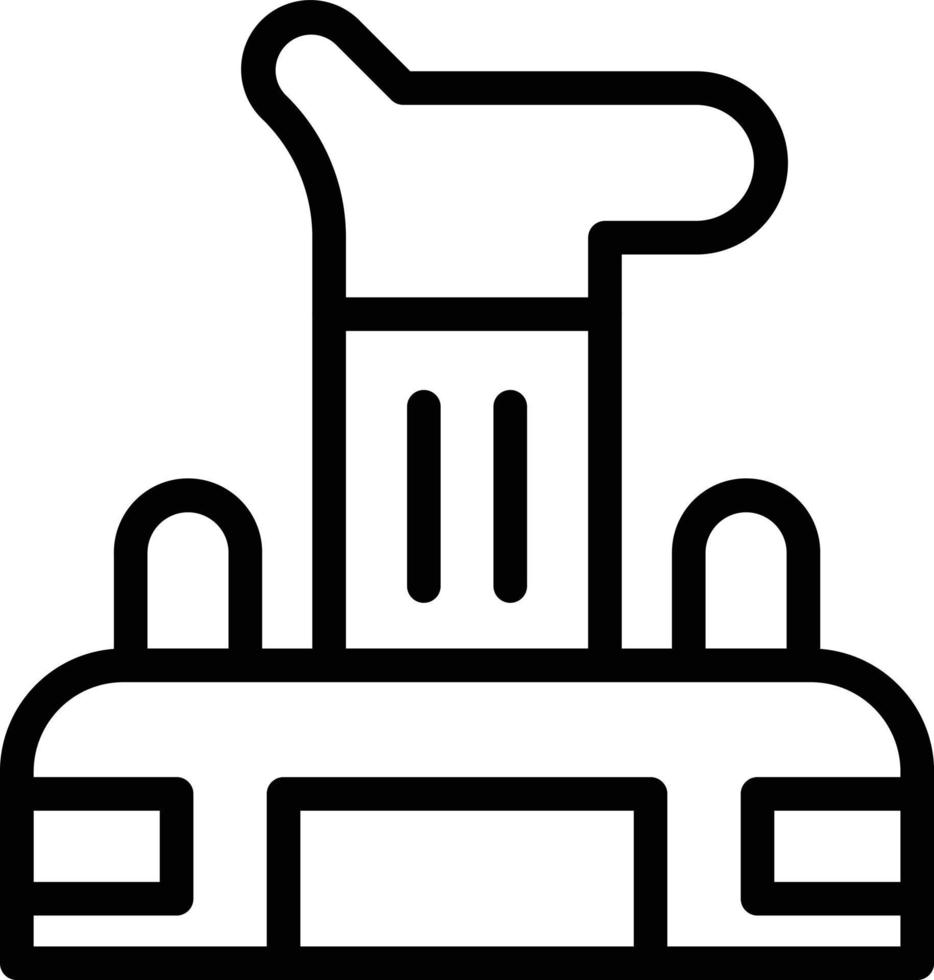 Vector Design Virtual Joystick Icon Style