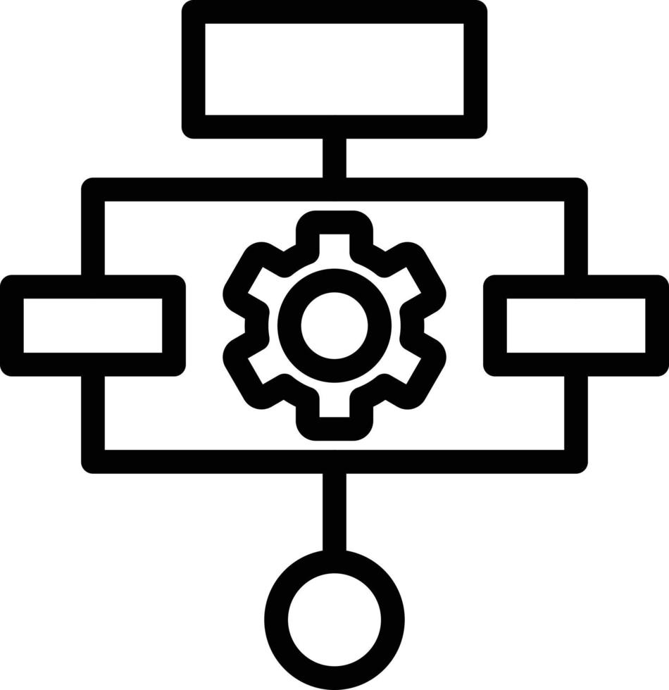 Vector Design Algorithm Icon Style