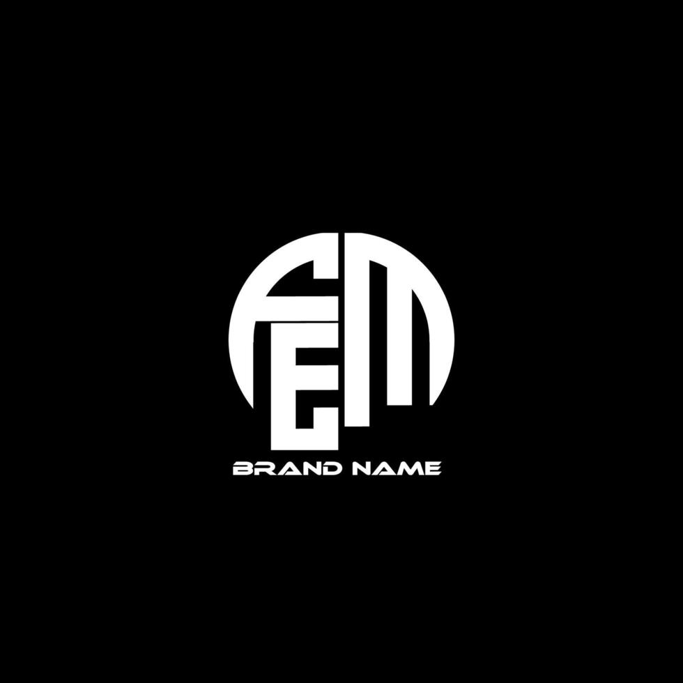 FEM Monogram Logo vector