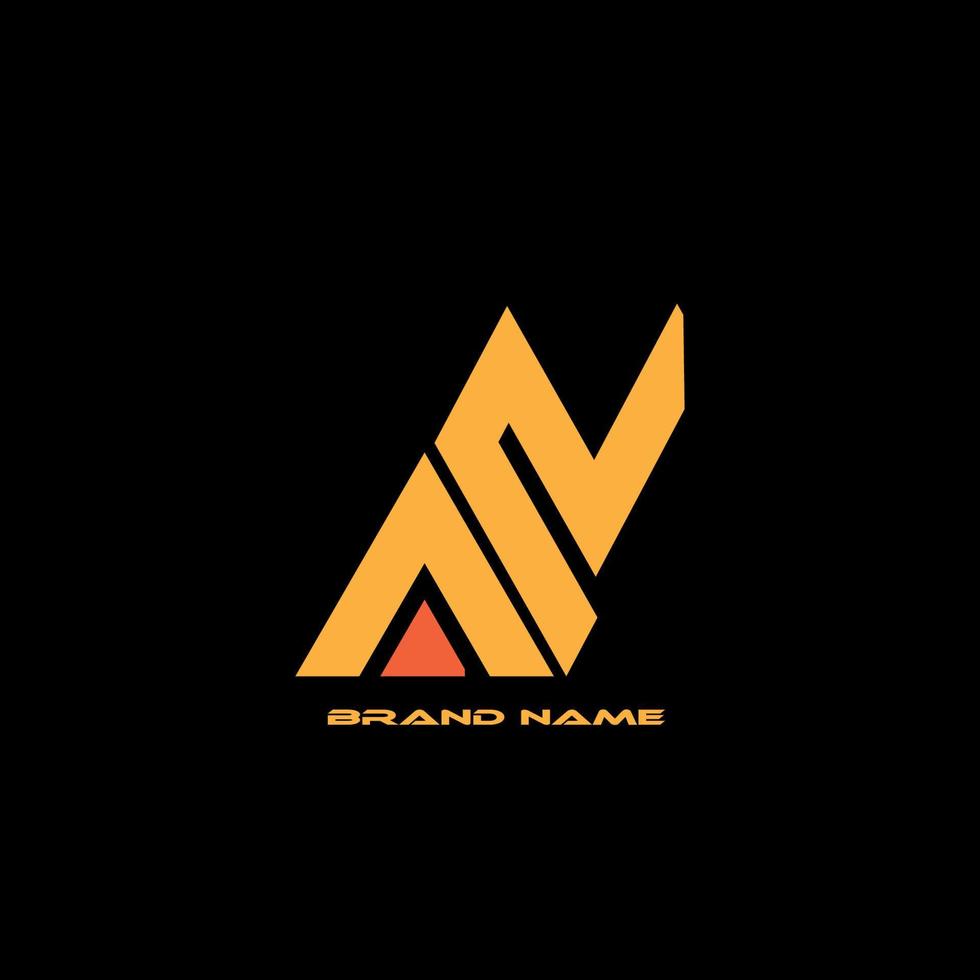 ANL Monogram Logo vector