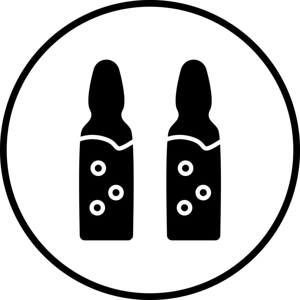 Vector Design Ampoule Vector Icon Style