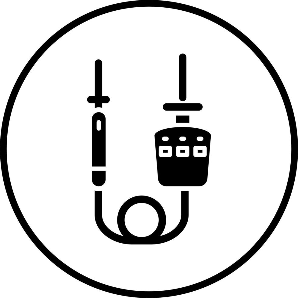Vector Design Voltage Indicator Vector Icon Style
