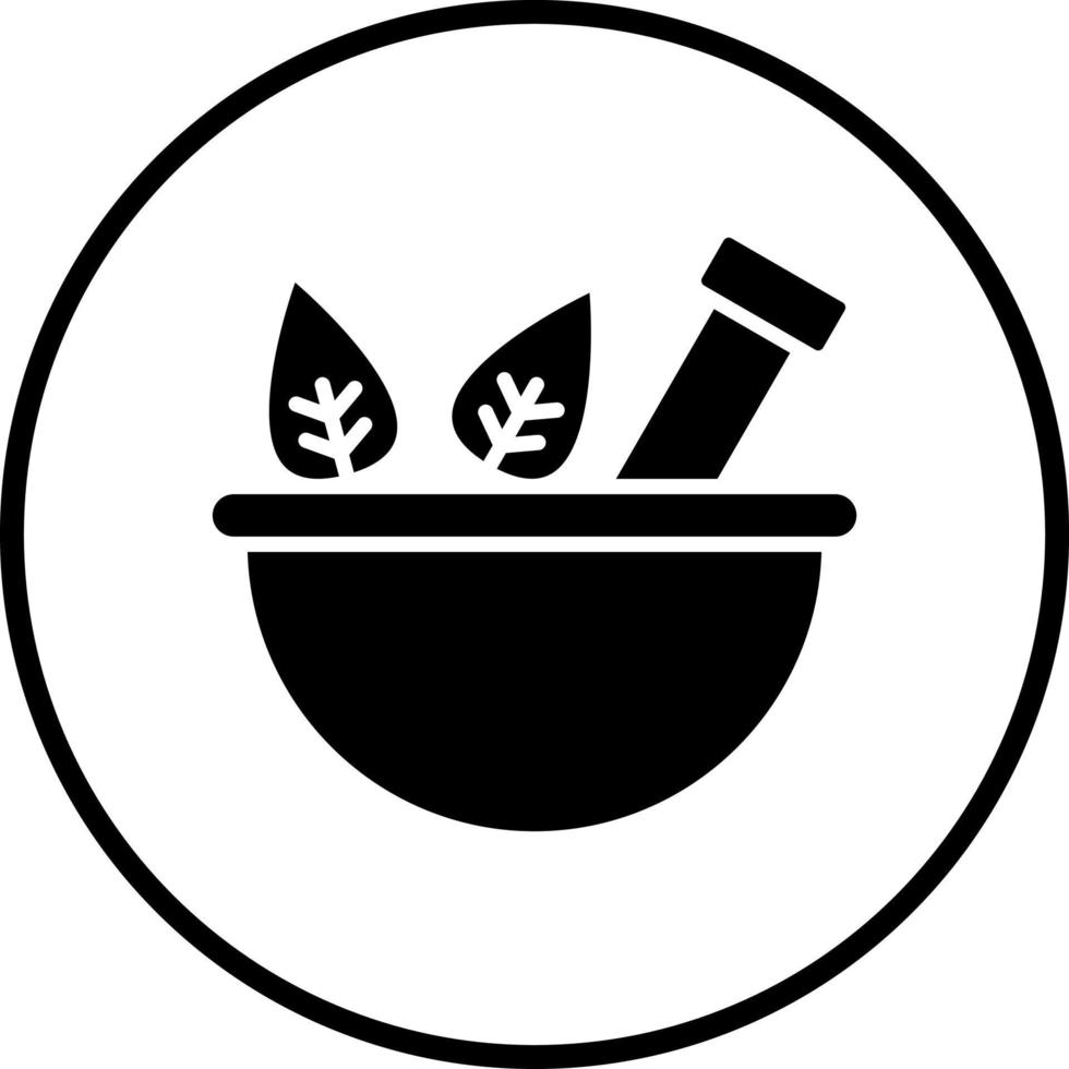 Vector Design Mortar Vector Icon Style