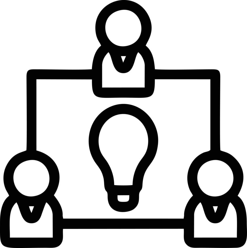 Idea solution icon symbol vector image. Illustration of the creative innovation concept design. EPS 10