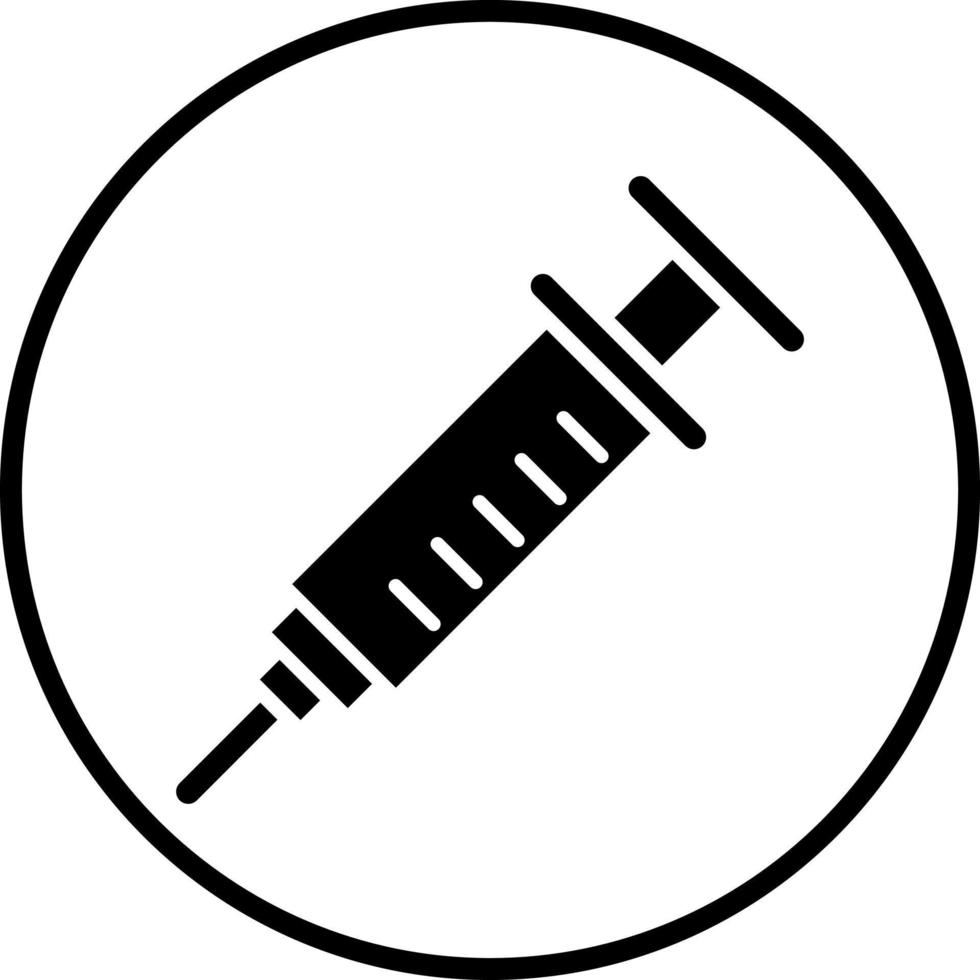 Vector Design Syringe Vector Icon Style