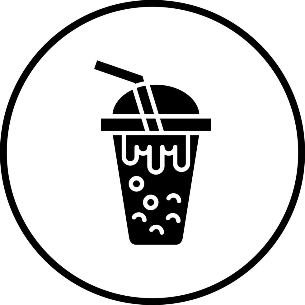 Vector Design Bubble Tea Vector Icon Style