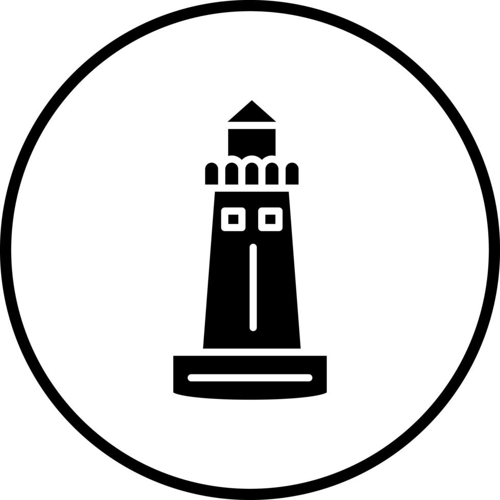 Vector Design Lighthouse Vector Icon Style