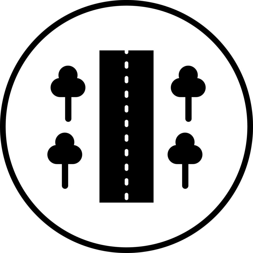 Vector Design Roadside Vector Icon Style