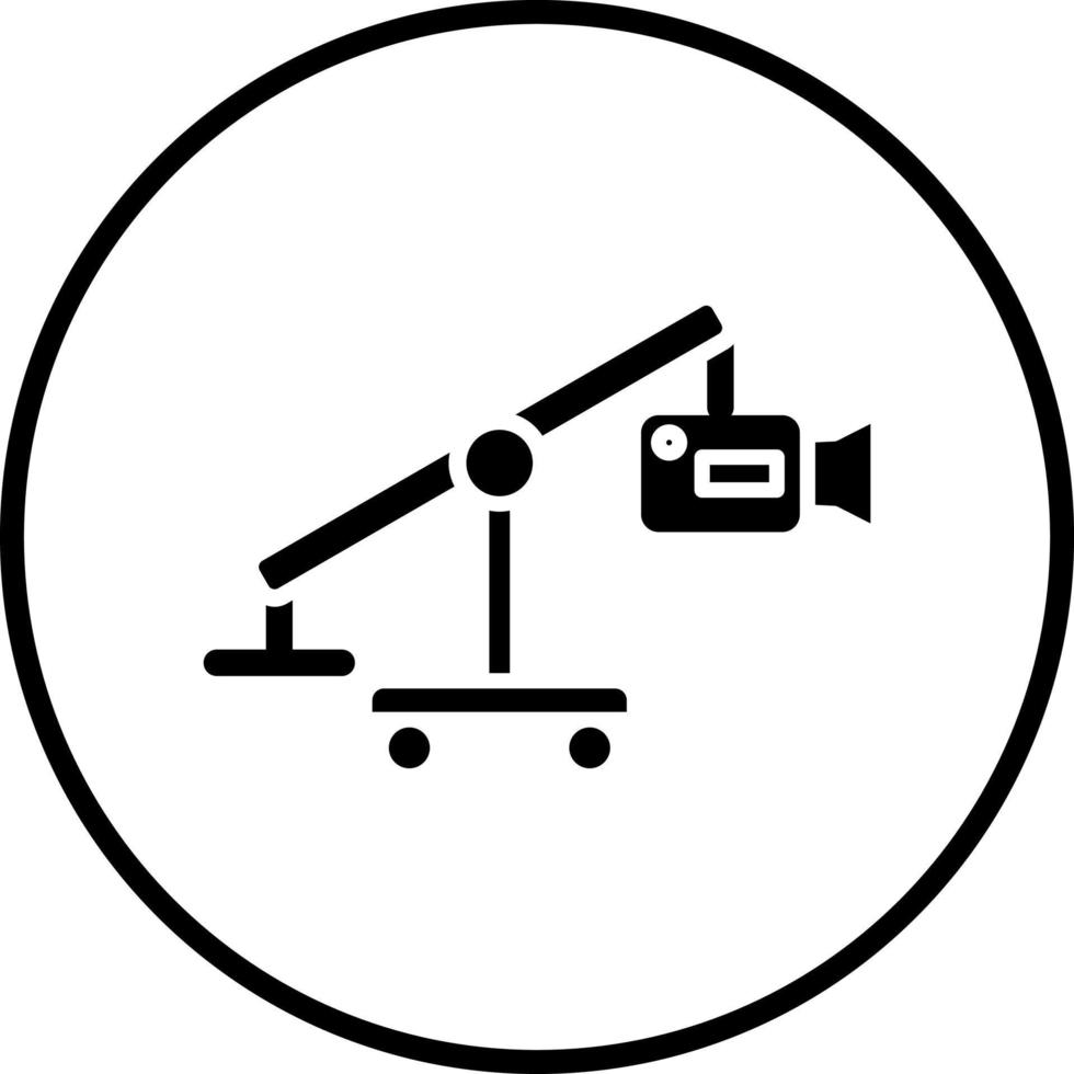 Vector Design Camera Crane Vector Icon Style 22232416 Vector Art at