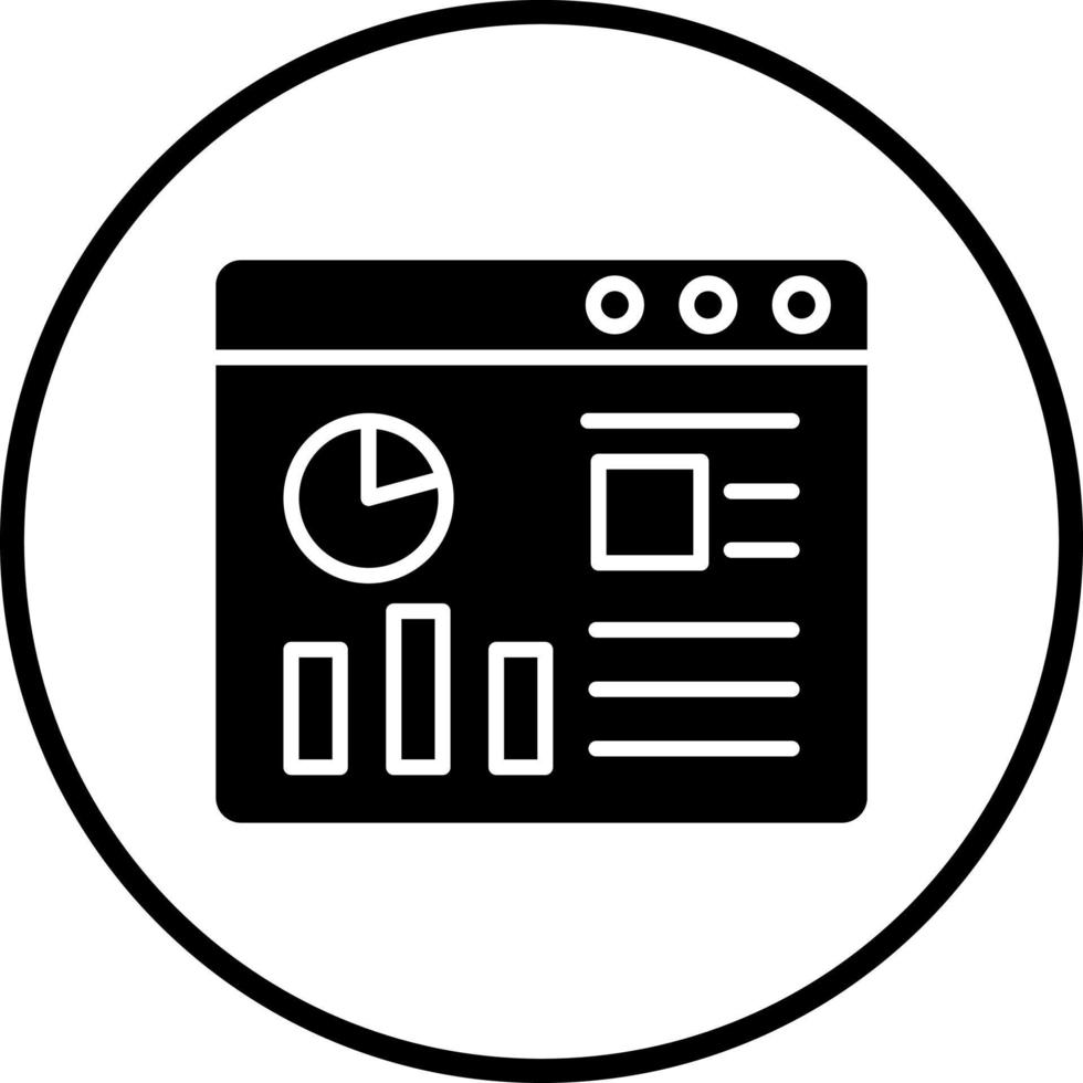 Vector Design Website Dashboard Vector Icon Style
