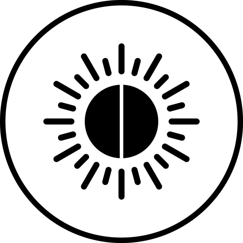 Vector Design Camera Brightness Vector Icon Style