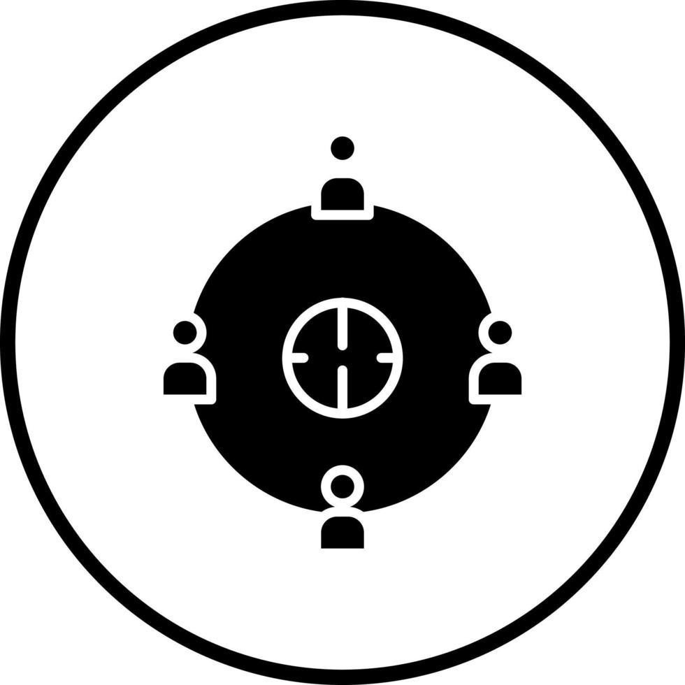 Vector Design User Connection Vector Icon Style