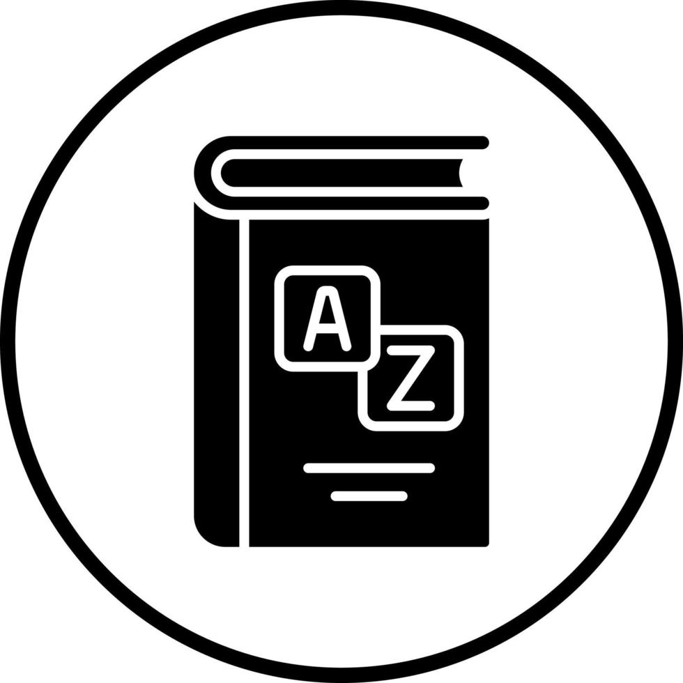 Vector Design Dictionary Vector Icon Style