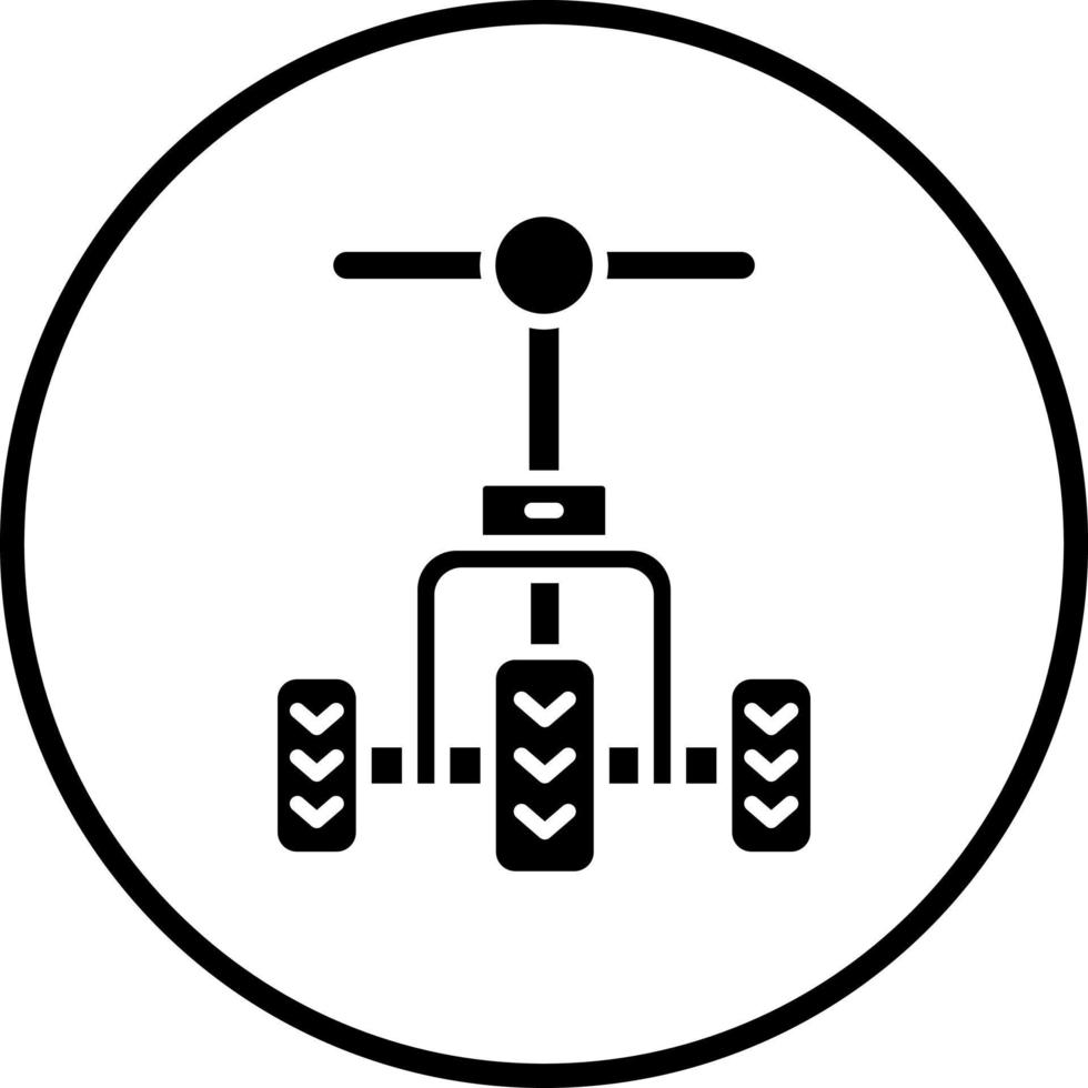 Vector Design Tricycle Vector Icon Style
