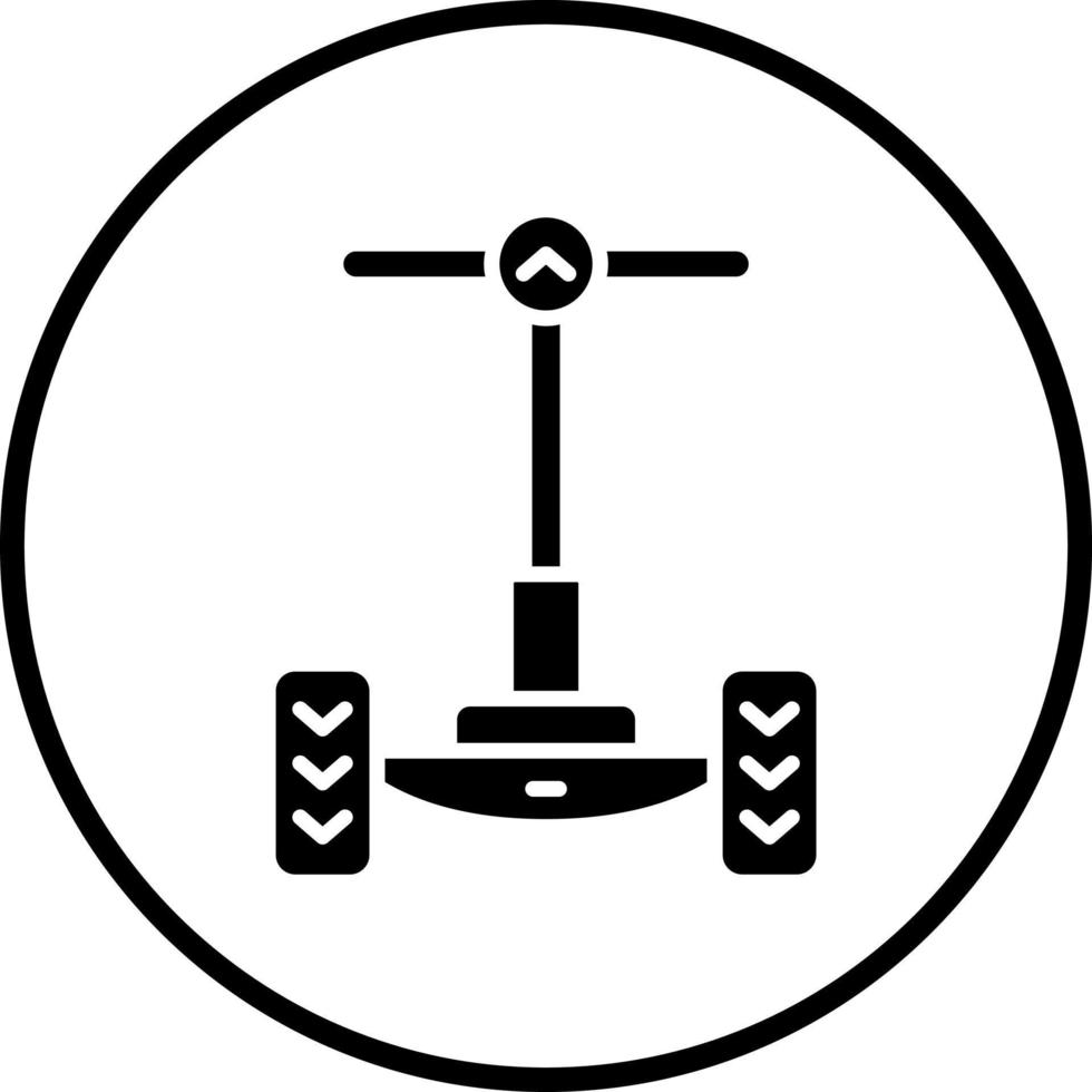 Vector Design Segway Vector Icon Style