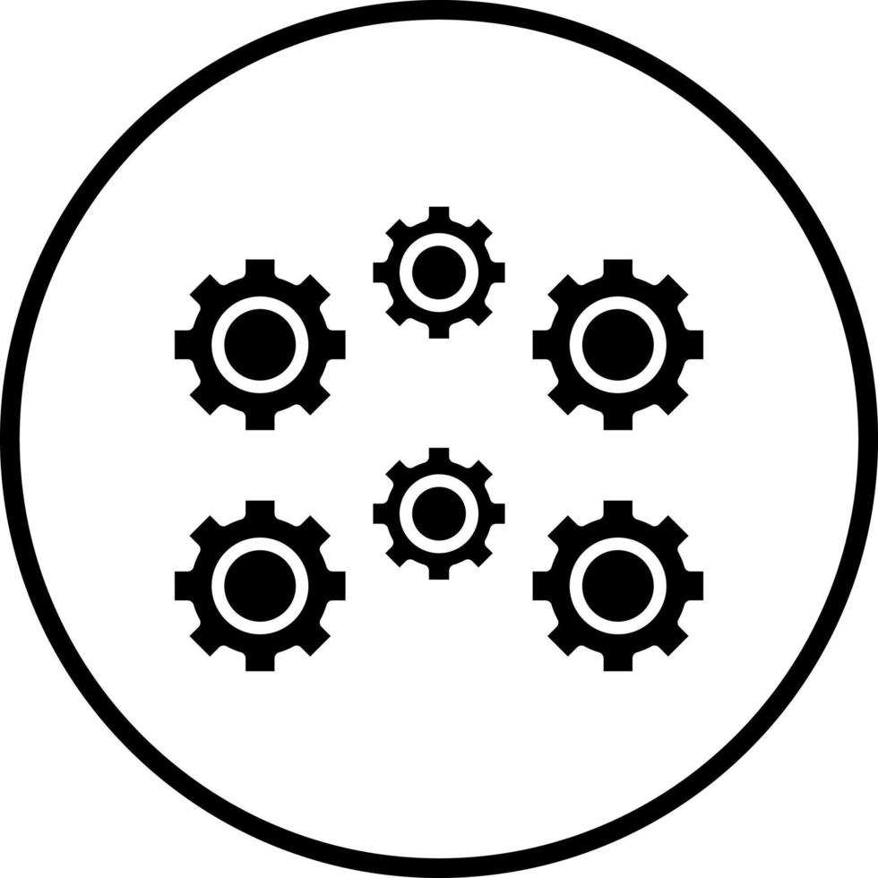 Vector Design Cog Vector Icon Style