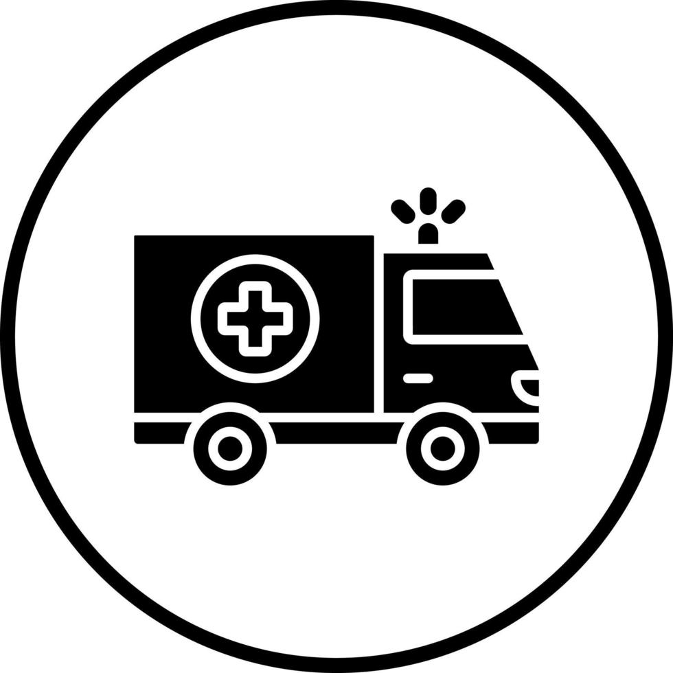 Vector Design Ambulance Vector Icon Style