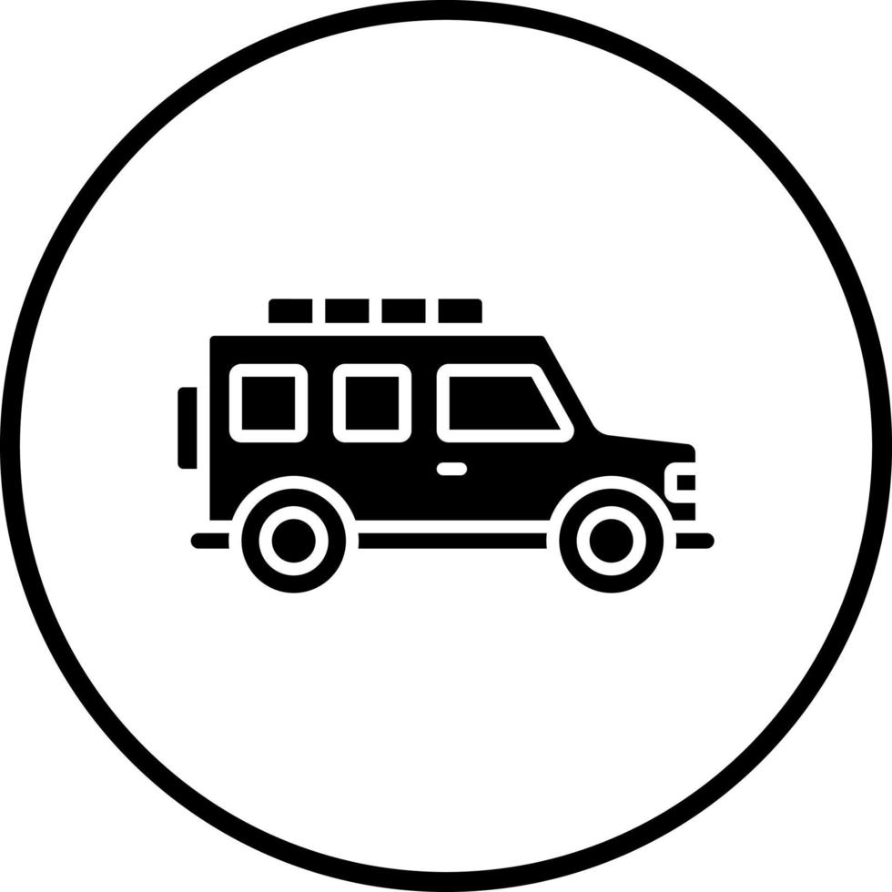 Vector Design Jeep Vector Icon Style