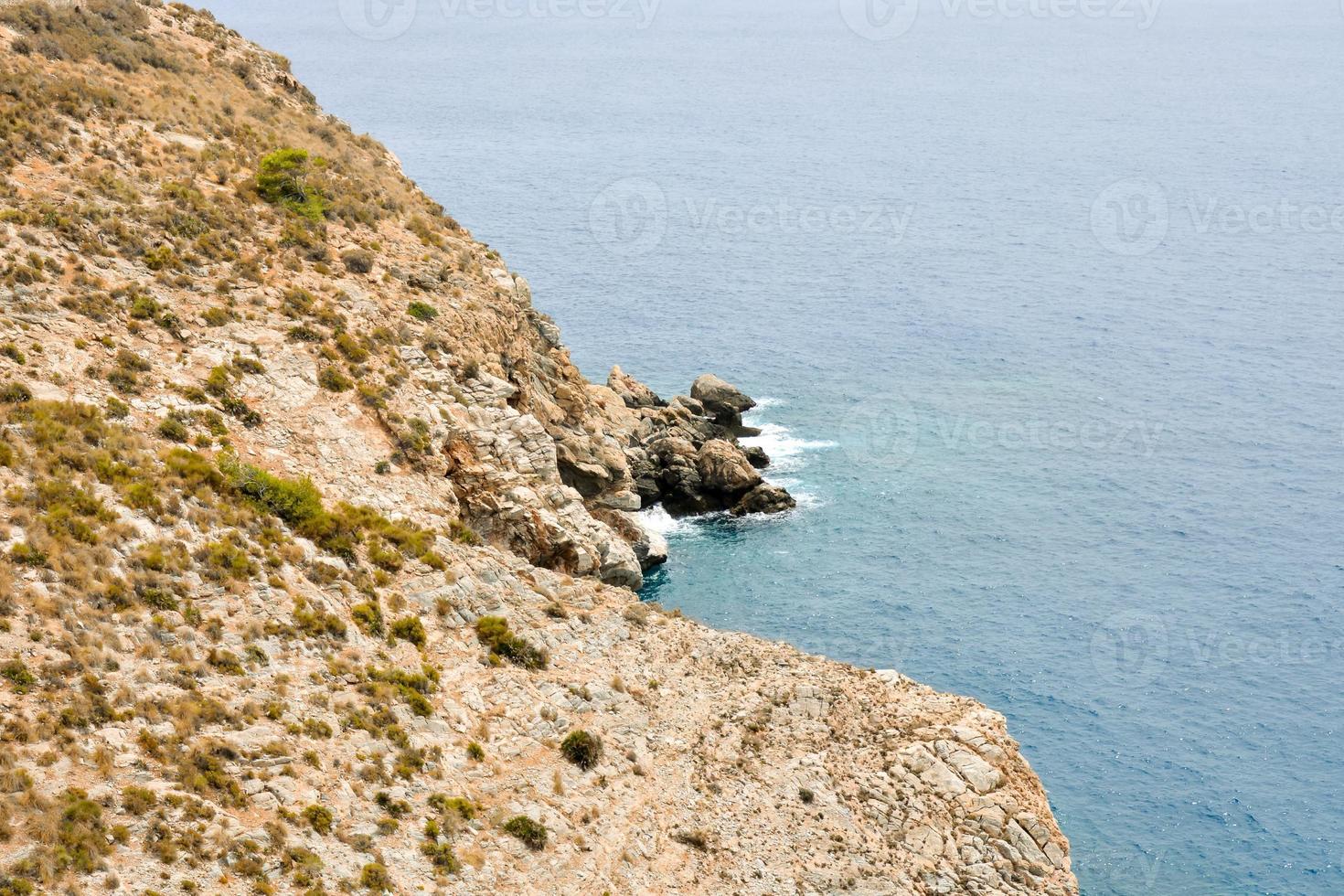 Scenic coastal view photo