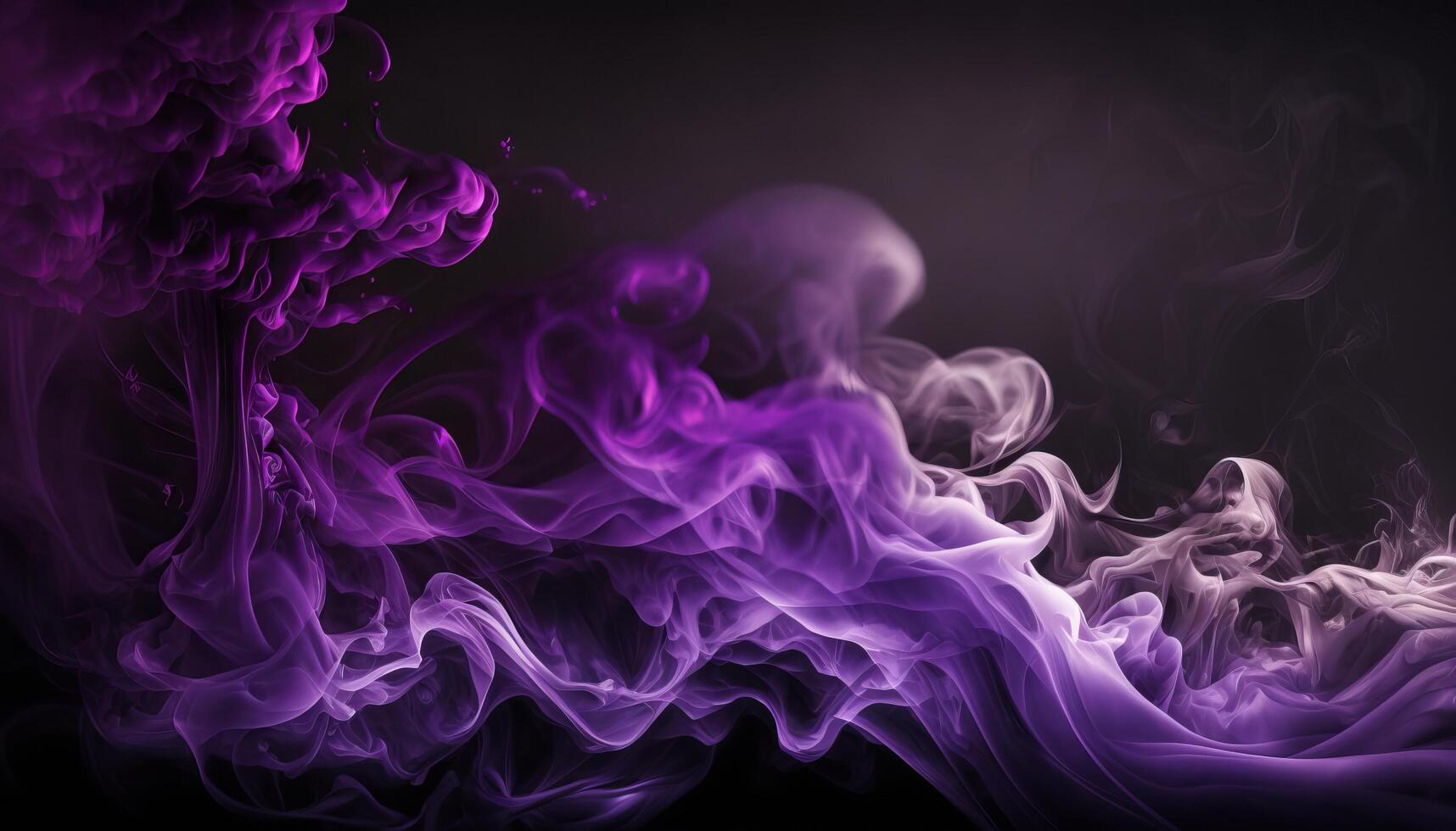Beautiful abstract background with purple smoke texture. photo