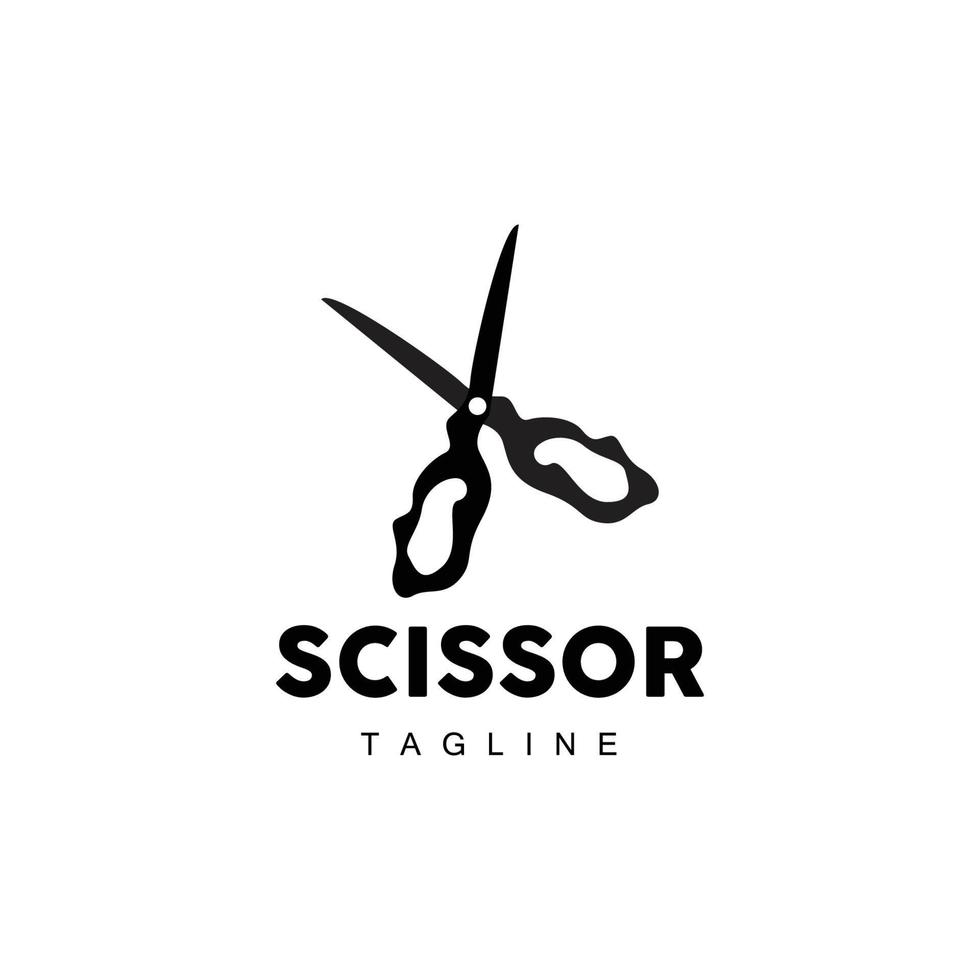 Barber Tools Scissors Logo, Haircut Tools Vector, Barber Design, Symbol Illustration Icon vector