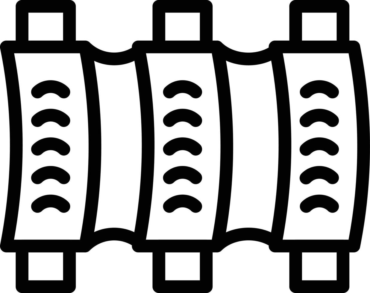 Ribs Vector Icon Style