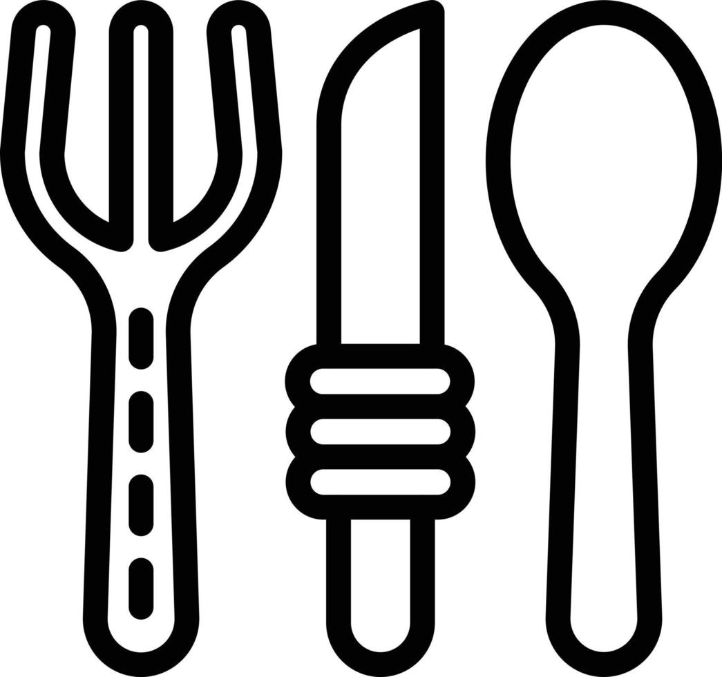 Cutlery Vector Icon Style