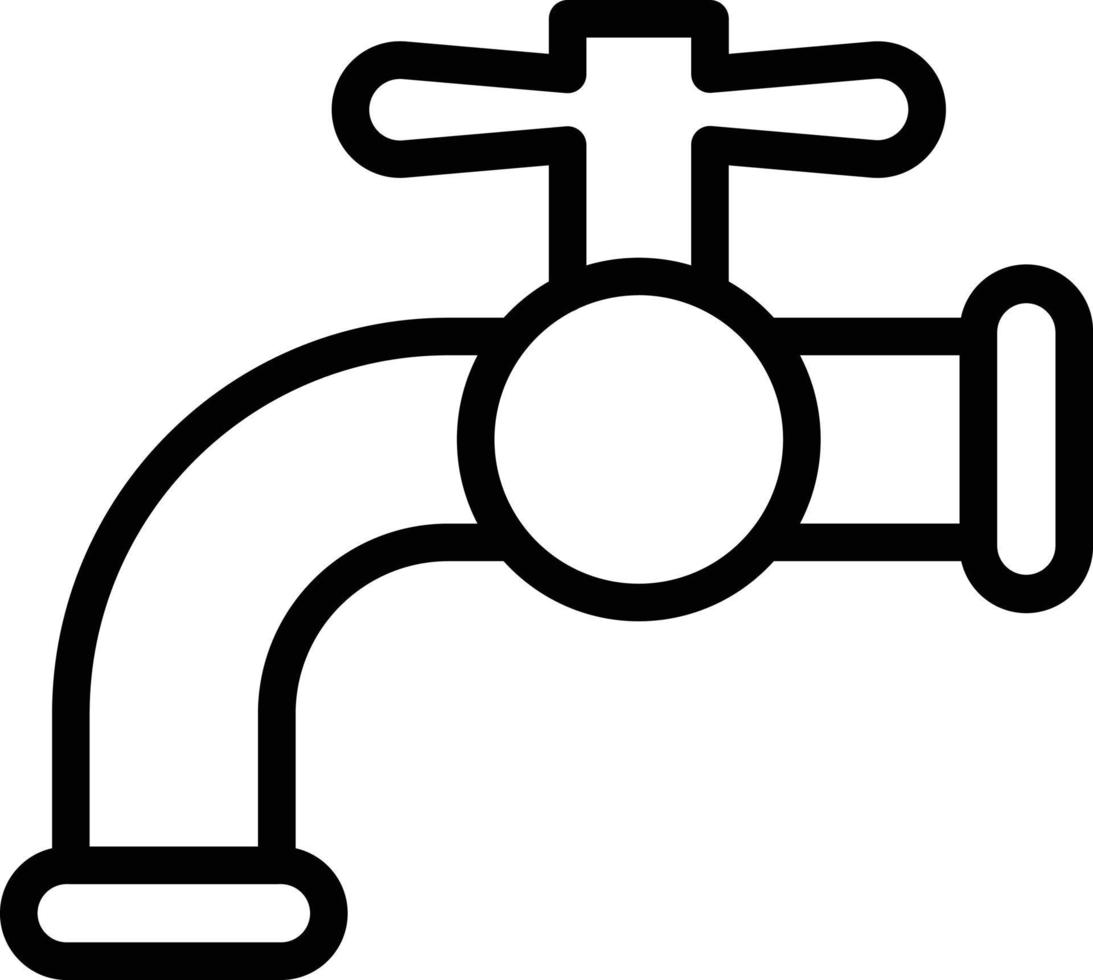 Faucet Vector Icon Style