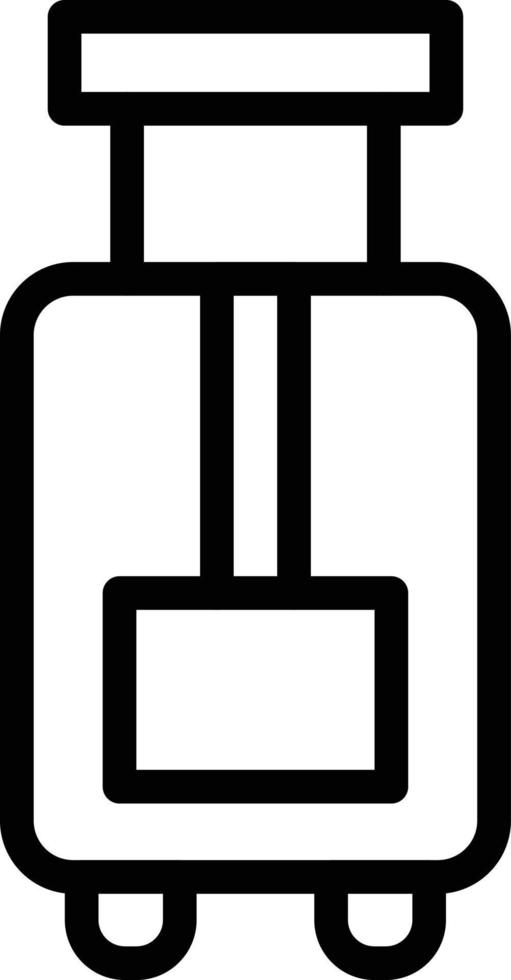 Vector Design Luggage Icon Style