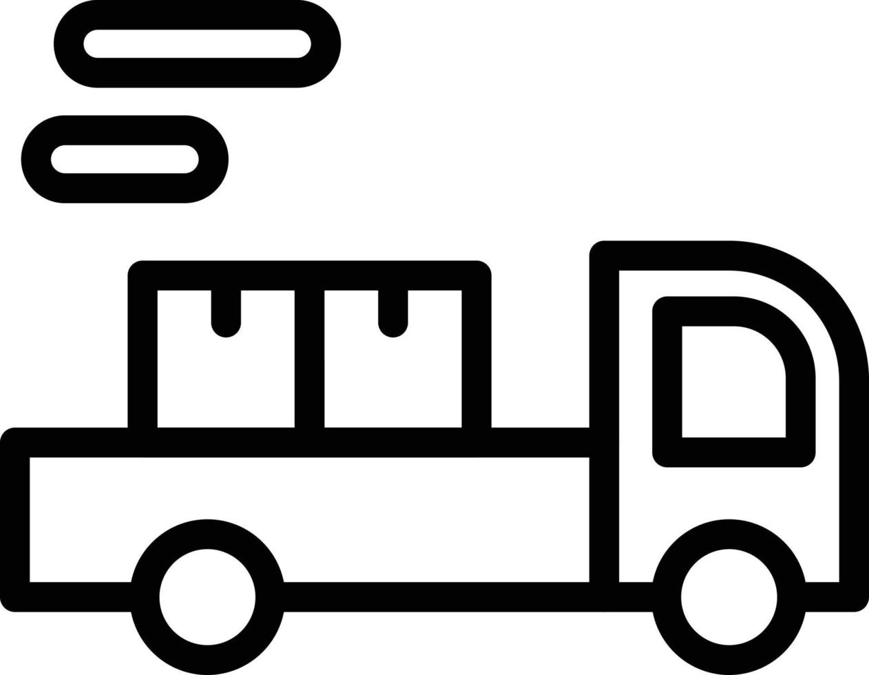 Freight Vector Icon Style