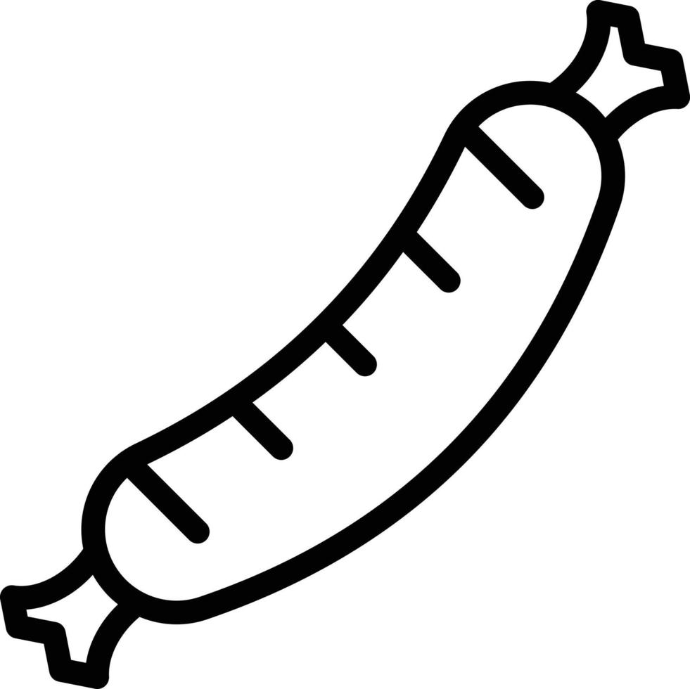 Sausage Vector Icon Style