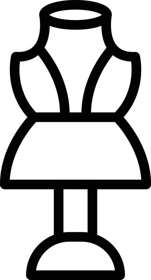 Mannequin Vector Icon Style