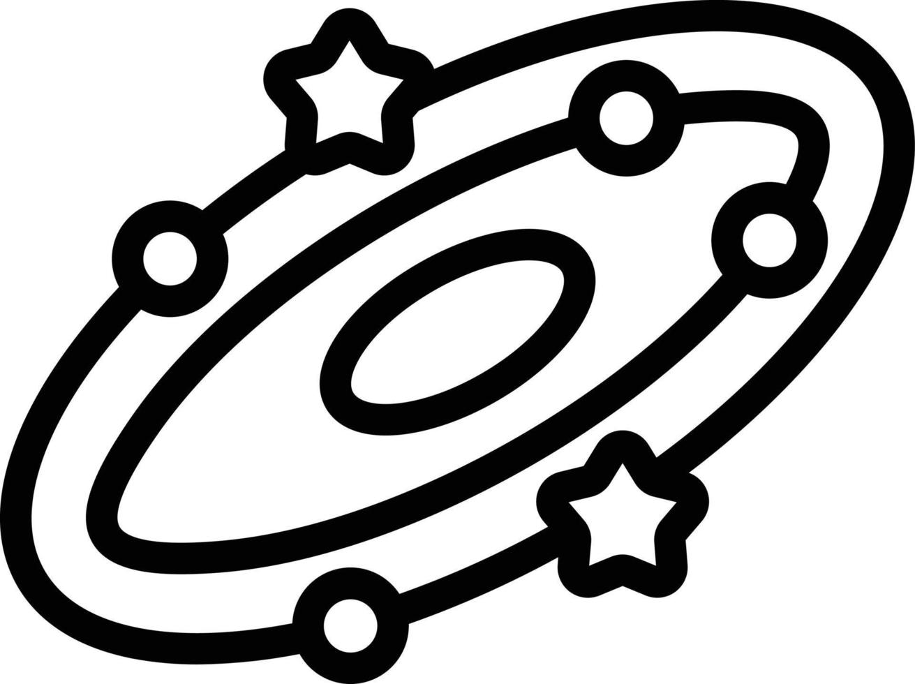 Galaxy Vector Icon Style