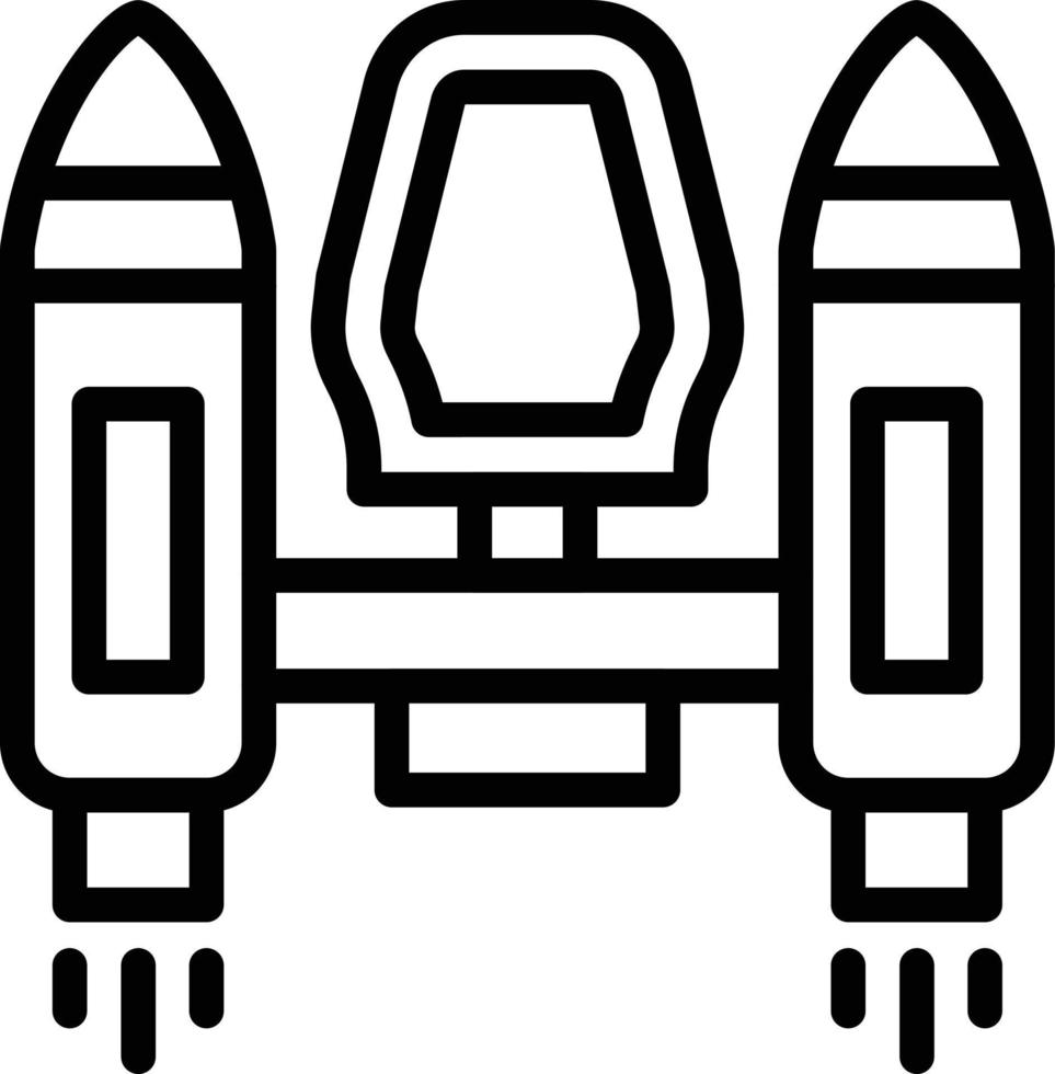 Jetpack Vector Icon Style